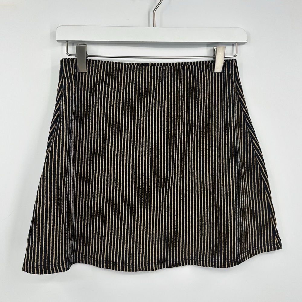 Urban Outfitters Striped Mini Skirt Size Small